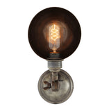 Antique Silver San Jose Adjustable Brass Wall Light by Mullan Lighting