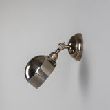 Antique Silver San Jose Adjustable Brass Wall Light by Mullan Lighting