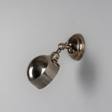 Antique Silver San Jose Adjustable Brass Wall Light by Mullan Lighting