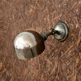 Antique Silver San Jose Adjustable Brass Wall Light by Mullan Lighting Lifestyle