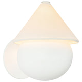 Antique White/White Linen Rowan Wall/Vanity Light by Alora Lighting