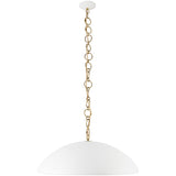 Antique White 28inch Grant Pendant by Alora Lighting