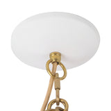 Antique White 28inch Grant Pendant by Alora Lighting Details