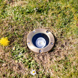 Antwerp Ground Light - Raw Brass