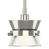 Apparatus Mini Pendant in Sterling by Hubbardton Forge