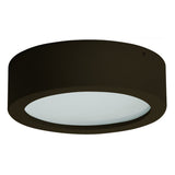 Ara Ceramic Flush Mount Large Brown By Geo Contemporary