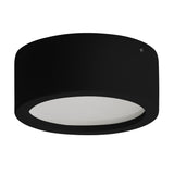 Ara Ceramic Flush Mount Medium Black By Geo Contemporary
