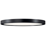 Ara LED Downlight Extra Large Black By Kichler - Side View