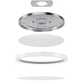 Ara LED Downlight Extra Large White By Kichler - Alt View