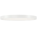 Ara LED Downlight Extra Large White By Kichler - Side View