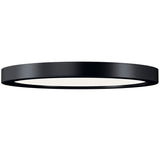 Ara LED Downlight Large Black By Kichler - Side View