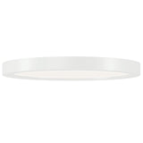 Ara LED Downlight Large White By Kichler - Front View