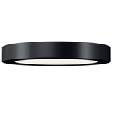 Ara LED Downlight Small Black By Kichler - Front View
