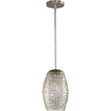 Arabesque Mini Pendant Golden Silver by Maxim Lighting