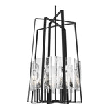 Arc 8-Light Tall Chandelier in Black by Hubbardton Forge