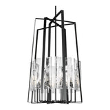 Arc 8-Light Tall Chandelier in Ink by Hubbardton Forge