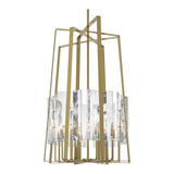 Arc 8-Light Tall Chandelier in Modern Brass by Hubbardton Forge