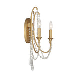 Arcadia Sconce 11.25'' Antique Gold