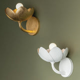 Arcata Wall Sconce Gesso White Troy Lighting - Lifestyle View