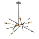 Archer Medium Adjustable Single Tier Chandelier - Brushed Nickel - by Hinkley