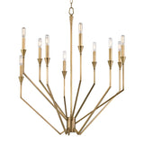 Archie Chandelier By Hudson Valley Medium Aged Brass