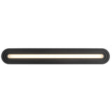 Arco Vanity Light Medium Black By Kuzco