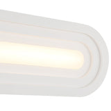 Arco Vanity Light Small White By Kuzco - Detailed View