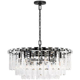 Arden Chandelier Large Aged Iron By Visual Comfort Modern