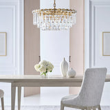 Arden Chandelier Large Brunished Brass By Visual Comfort Modern - Lifestyle View1
