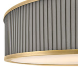 Arden Drum Chandelier - Heritage Brass