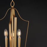 Arden Pendant Natural Aged Brass by Maxim Lighting