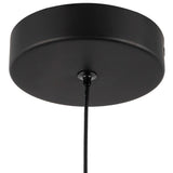 Arden Pendant Light No Shade Matte Black Opal Glass By Alora - Detailed View1