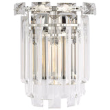 Arden Sconce Polished Nickel By Visual Comfort Studio - Front View