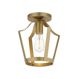 Arden Semi-Flush Mount Natural Aged Brass by Maxim Lighting