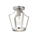 Arden Semi-Flush Mount Satin Nickel by Maxim Lighting
