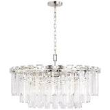 Ardern Large Chandelier Polished Nickel By Visual Comfrot Studio