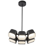 Arena Chandelier Medium By Kuzco - Front View