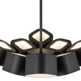 Arena Chandelier Medium By Kuzco - Side View1