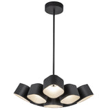 Arena Chandelier Medium By Kuzco - Side View