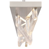 Arezzo Linear Suspension Light Large Painted Brushed Champagne By Lib And Co - Detailed view1