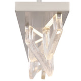 Arezzo Linear Suspension Light Small Painted Brushed Champagne By Lib And Co - Detailed View