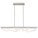 Arezzo Linear Suspension Light Small Painted Brushed Champagne By Lib And Co