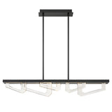 Arezzo Linear Suspension Light Small Painted Brushed Grey By Lib And Co