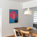 Arezzo Pendant Light By Geo Contemporary, Finish: White