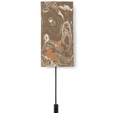 Argilla Wall Light Marble Mocha By Ferm Living - With Light