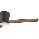 Ari 52” LED Fan - Matte Black