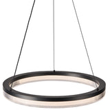 Ari LED Pendant Light Medium By Artcraft - Front View