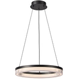 Ari LED Pendant Light Small By Artcraft - Front View1