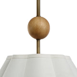 Arielle Pendant Light Plated Dark Antique Brushed Brass By Renwil Detailed View 2