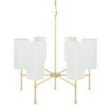 Arizona Chandelier - Satin Brass
